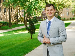 Michael Marek in Forest Park Coops